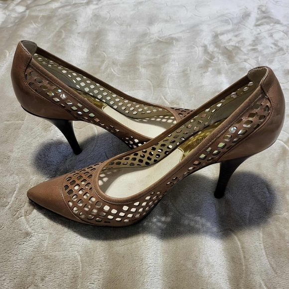 Michael Kors Brown Women's Heels - Picture 1 of 7
